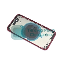 Задняя крышка (корпус) в сборе с рамкой для Apple iPhone SE3 красный