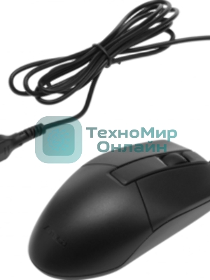 Комплект клавиатура+мышь A4Tech KR-3330S проводной, USB, 1200 DPI, чёрный