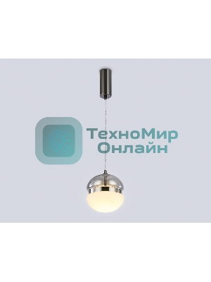Подвесной светодиодный светильник Ambrella light LH11003 SM/FR дымчатый/белый матовый 20W 3000K D180*200