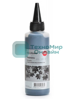 Чернила Cactus CS-I-PG440 черный (100мл) Canon Pixma MG2140/MG3140
