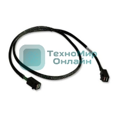 Кабель ACD-SFF8643-06M,INT, SFF8643-SFF8643 (HDmSAS -to- HDmSAS internal cable, w/SideBand), 60cm (аналог LSI00403, 2282200-R) (6705047-60)