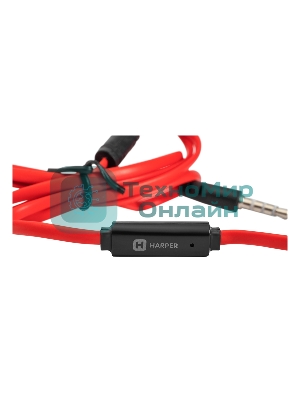 Проводные наушники Harper HV-106 черный, внутриканальные, проводной