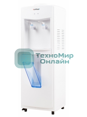 Кулер для воды Hotfrost V118R, верхняя загрузка, без нагрева, без охлаждения, белый