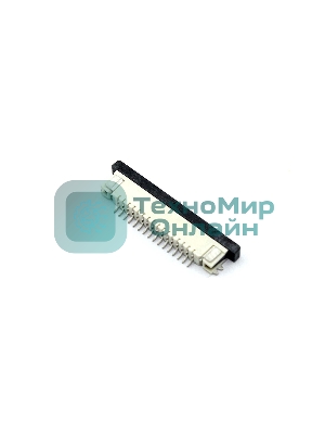 Разъем FPC Half Coverage Bottom Contact 0.8K-BX-16PWB 16 pin высота 2мм шаг 0,8мм