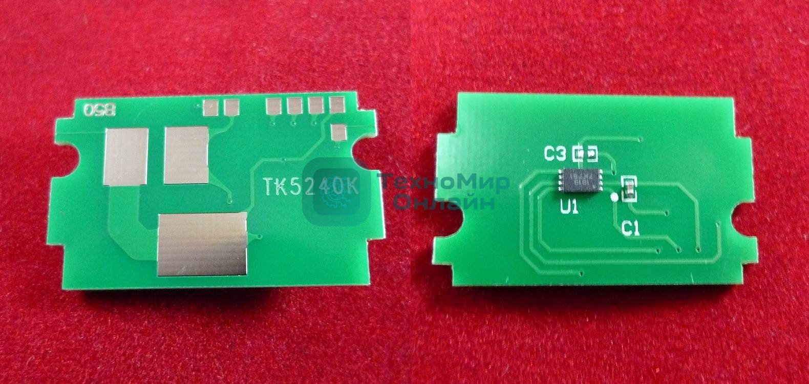 Чип для Kyocera Ecosys P5026cdn/M5526cdn (TK5240K) черный 4K (ELP, Китай)