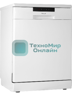 Посудомоечная машина Weissgauff DW 6035, белый, 59.8 см, 14 компл., сушка конденсационная, 49 дБ, класс A++