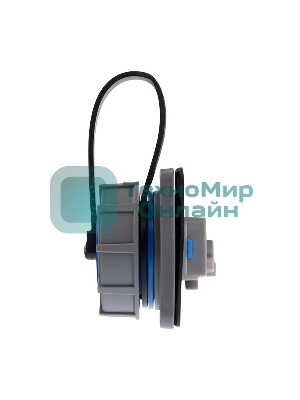 Розетка настенная Rexant фланцевая влагозащищенная с крышкой 16 А, 2Р+РЕ, IP68