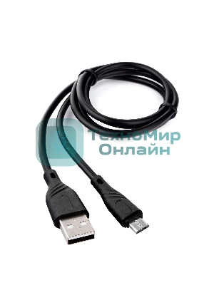 Кабель USB2.0 Cablexpert CCB-mUSB2-AMBMO1-1MB, AM/microB, издание Classic 0.1, 1м, черный, блистер