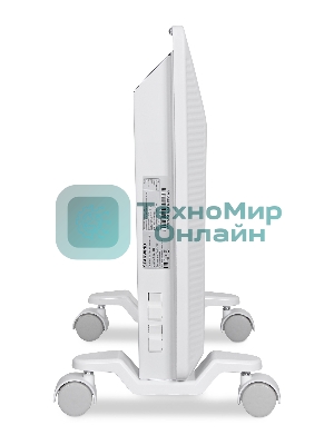 Конвектор электрический Starwind SHV5010, белый, 1000 Вт, 15 м2, термостат, 1 режим мощности