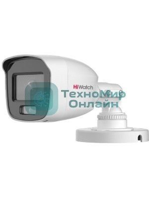 Камера видеонаблюдения аналоговая HiWatch DS-T500L 2.8-2.8мм HD-CVI HD-TVI цв. корп.:белый