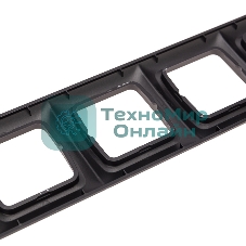 Рамка Kranz 5-я DEA горизонтальная черный Металлик