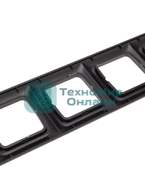 Рамка Kranz 5-я DEA горизонтальная черный Металлик