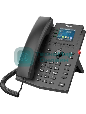 Телефон IP Fanvil X303G черный