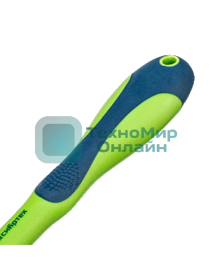 Ключ трещотка Сибртех двухкомпонентная рукоятка 3/8