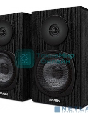 Акустическая система SVEN SPS-575 2.0 черный 6Вт