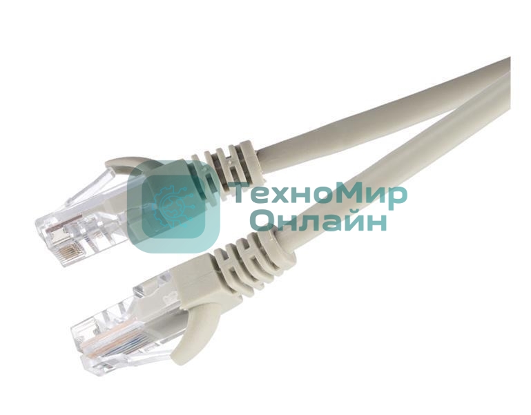 Кабель GoPower PATCH RJ-45(M)-RJ-45(M) 00-00029036 3M серый