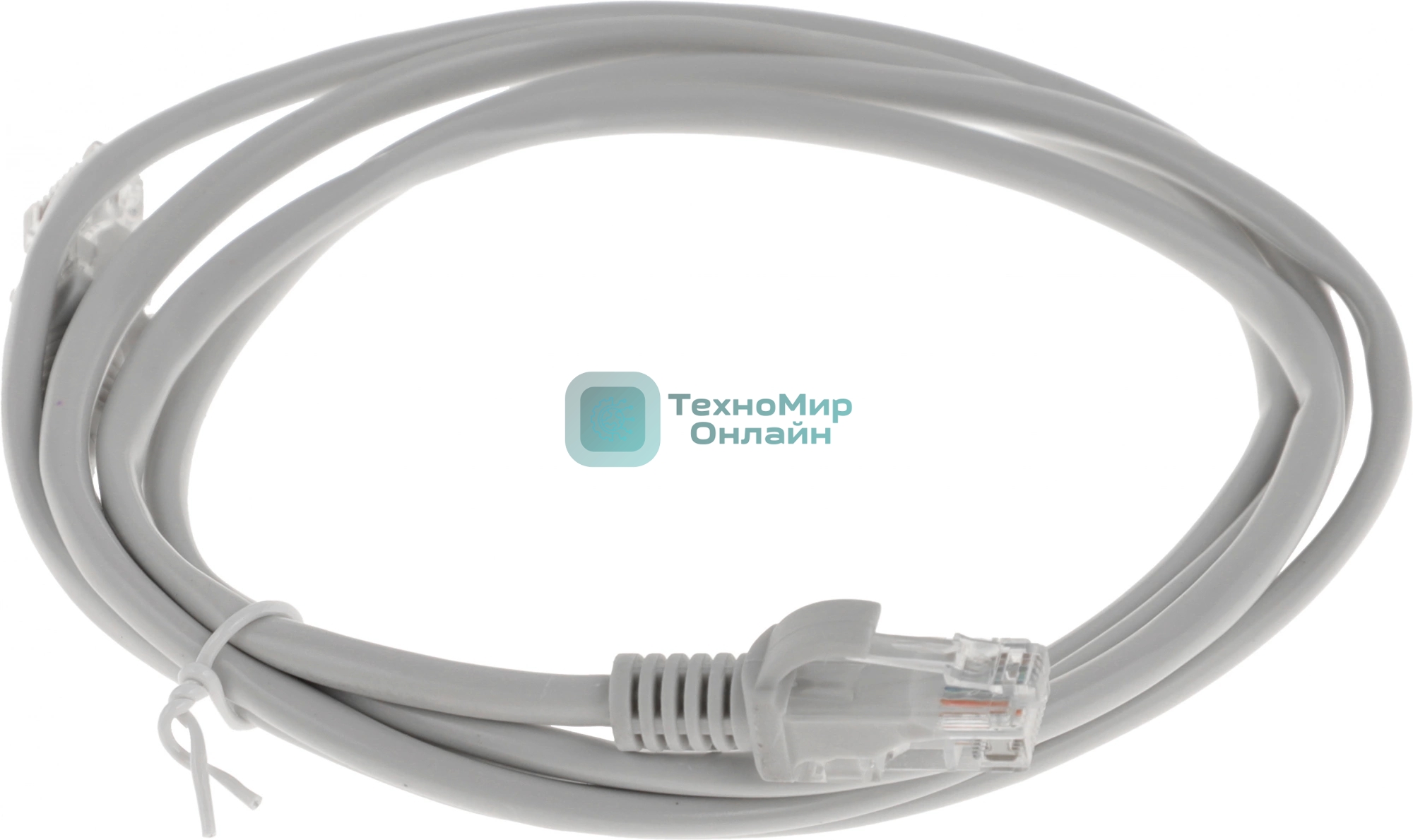 Патч-корд Premier 5-970 1Gbит/с UTP 4 пары cat5E CCA molded 1.5м серый RJ-45 (m)-RJ-45 (m)