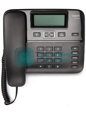 Телефон проводной Gigaset DA260 черный