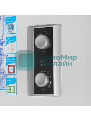 Водонагреватель электрический Candy CF100V-P1 INOX белый, накопительный, 100 л, 2 кВт