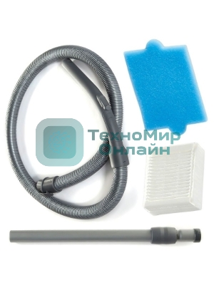 Пылесос Thomas DryBOX черный/синий, 300/1700Вт, уборка сухая, пылесборник контейнер 2.1 л