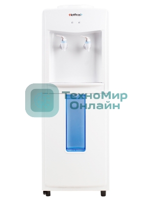 Кулер для воды Hotfrost V118R, верхняя загрузка, без нагрева, без охлаждения, белый