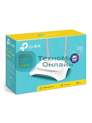 Роутер беспроводной TP-Link TL-WR840N N300 10/100BASE-TX белый