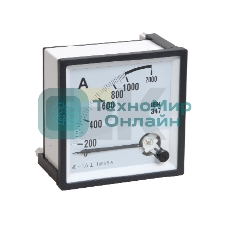 Амперметр Э47 72х72мм 50А кл. точн. 1.5 IEK IPA10-6-0050-E
