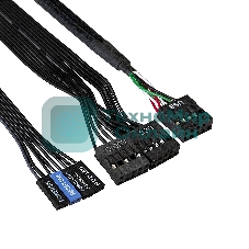 Компьютерный корпус Minitower ExeGate EX291140RUS BAA-105-01AAA350 (mATX, БП AAA350 с вент. 8см, 2*USB, аудио, черный)