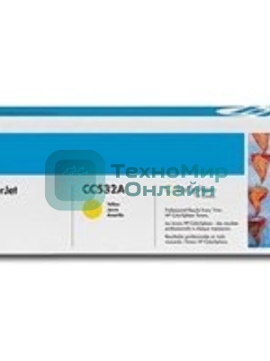 Картридж лазерный HP CC532A желтый для LJ CP2025/CM2320 2800стр.