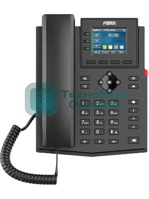 Телефон IP Fanvil X303G черный