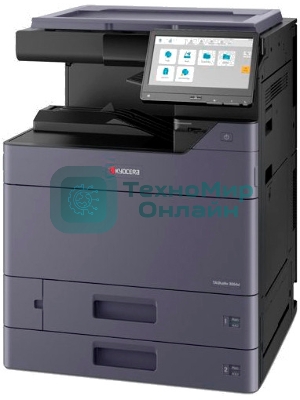 МФУ лазерное Kyocera TASKalfa 2554ci (1102YP3NL0/1102YP3NLV), A3, цветной, печ. до 25 стр/мин. (А4 ч/б) до 12 стр/мин. (А4 цвет), скан. до 200 стр/мин (двустороннее), 1200 x 4800 dpi (печать) 600x600dpi (скан.), USB, Ethernet, без крышки/тонера