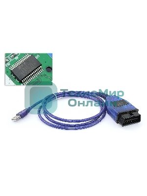 Сканер диагностики авто OBDII VAG COM KKL 409.1 (FT232RL)