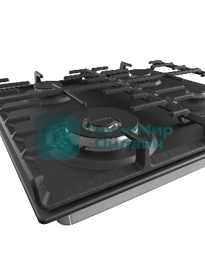 Газовая варочная панель Gorenje GW642SYB, 4 конфорки, эмалированная сталь, черный
