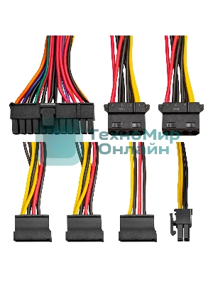 Компьютерный корпус Minitower ExeGate BA-309-UNS350 (mATX, БП UNS350 с вент. 12см, 2*USB, HD аудио, черный)