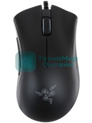 Мышь проводная Razer DeathAdder Essential черный, 6400 dpi, USB, кнопки - 5