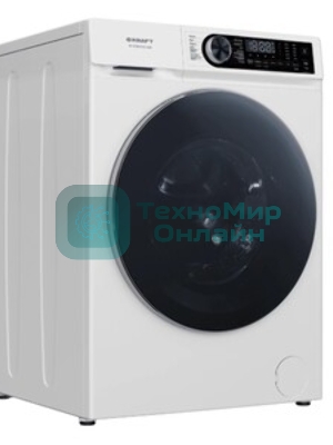 Стиральная машина Kraft KF-MDDS10123W белый, загрузка фронтальная 10.5 кг, 1200 об/мин, класс A+++