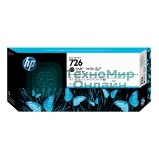 Картридж струйный HP 726 CH575A черный матовый для HP DJ (300мл)