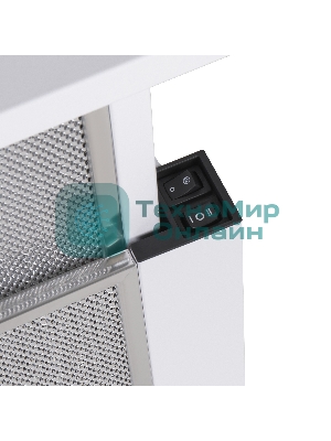 Вытяжка встраиваемая Maunfeld VS Light 50 белый, 50 см, 520 куб. м/ч, 56 дБ