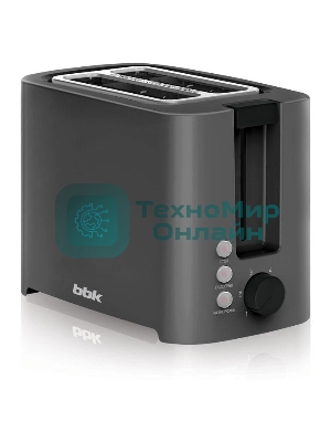 Тостер BBK TR81M темно-серый