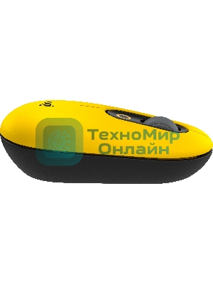 Мышь беспроводная Logitech POP Mouse желтый, 4000 dpi, Bluetooth, кнопки - 4