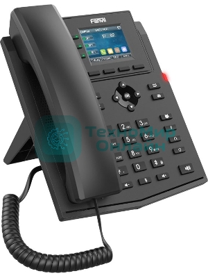 Телефон IP Fanvil X303G черный