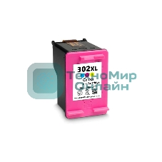 Картридж струйный NVPrint 302XLC (NV-F6U67AE) Color для HP DeskJet 1110, 2132, 3630, 3632; Envy 4512, 4520, 4522; OJ 3830, 4650, 4655 (330 стр)