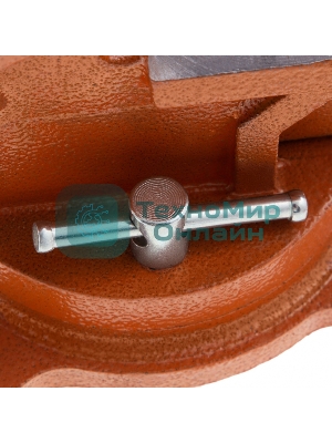 Тиски слесарные Sparta 100мм поворотные с наковальней