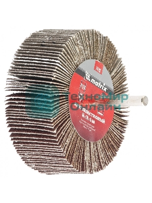 Круг лепестковый Matrix для дрели, P 60, 80x40x6 мм