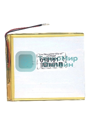 Аккумулятор Li-Pol (батарея) 3.5x92x105 мм 2pin 3.7V/4800mAh