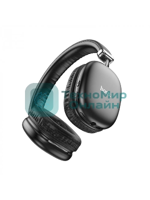 Беспроводные/проводные наушники Hoco W35 черный, полноразмерные, Bluetooth + проводной, до 40 ч.