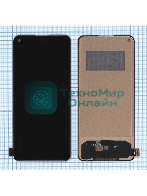 Дисплей для Realme GT Neo 3T в сборе с тачскрином черный tft