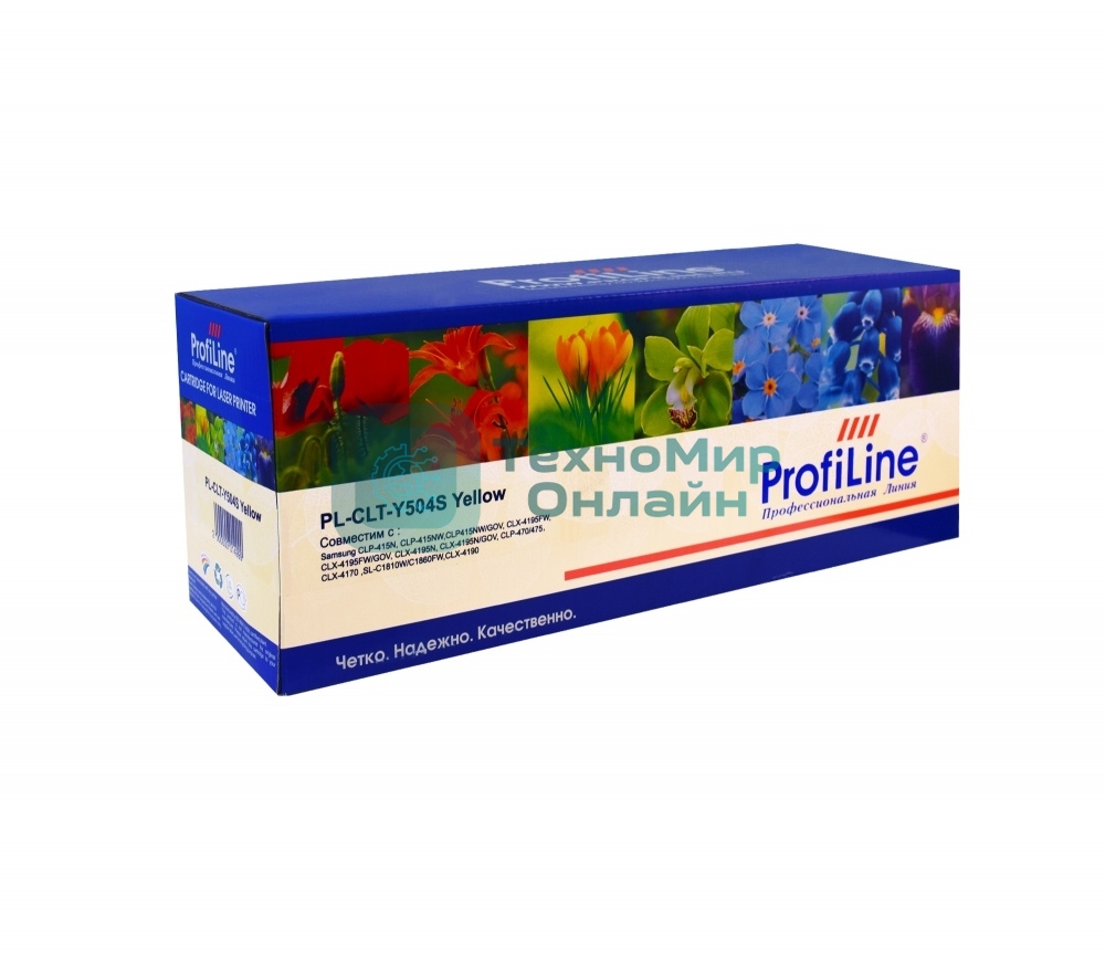 Картридж лазерный ProfiLine PL-CLT-Y504S для принтеров Samsung CLX-4195FN/4195FW/CLP-415N/415NW/Xpress C1810/C1860 Yellow 1800 копий