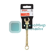 Ключ комбинированный Rexant 10 мм, желтый цинк