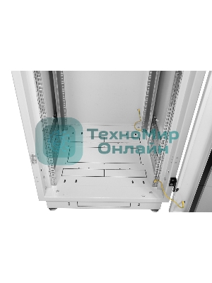 Шкаф телеком. напольный 33U (600x800) дверь перфорированная (ШТК-М-33.6.8-4ААА) (3 коробки)